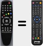 T&eacute;l&eacute;commande pour remplacer GS1001