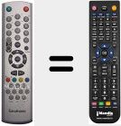 Télécommande pour remplacer RC2147 (20215067)