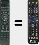 T&eacute;l&eacute;commande pour remplacer HYF51L