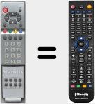 T&eacute;l&eacute;commande pour remplacer RCU42R