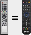 T&eacute;l&eacute;commande pour remplacer RC39HI