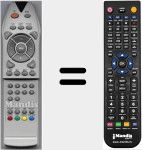 Télécommande pour remplacer RC32L10