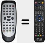 T&eacute;l&eacute;commande pour remplacer NP51