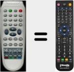 T&eacute;l&eacute;commande pour remplacer RC0134