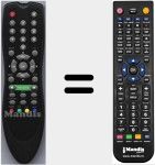 T&eacute;l&eacute;commande pour remplacer SR1001CI