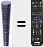 Télécommande pour remplacer IMC 500 (10237350)