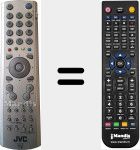 T&eacute;l&eacute;commande pour remplacer RM-C1895 (VE30034033)