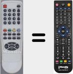 Télécommande pour remplacer RC35KE