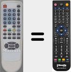 Comandament a dist&agrave;ncia substitut de RC38KE