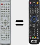 T&eacute;l&eacute;commande pour remplacer MCT2100