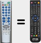 T&eacute;l&eacute;commande pour remplacer MD30031