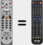 T&eacute;l&eacute;commande pour remplacer RCX180