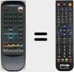 T&eacute;l&eacute;commande pour remplacer RM07901