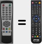 Télécommande pour remplacer DTR1002