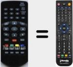 T&eacute;l&eacute;commande pour remplacer TDT07