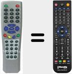 Télécommande pour remplacer BASELINE500T