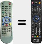 T&eacute;l&eacute;commande pour remplacer RC35N