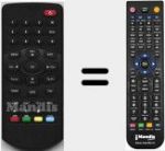 T&eacute;l&eacute;commande pour remplacer LV6T4SD