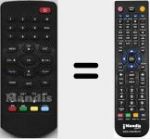 T&eacute;l&eacute;commande pour remplacer LV6TSCART4SD