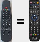 T&eacute;l&eacute;commande pour remplacer RC642720