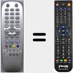 T&eacute;l&eacute;commande pour remplacer RT352111