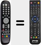 T&eacute;l&eacute;commande pour remplacer PRC30B