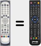 Télécommande pour remplacer PRC30VERS1