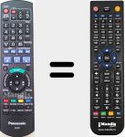 Télécommande pour remplacer N2QAYB000179