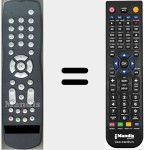 T&eacute;l&eacute;commande pour remplacer PRC20