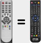 T&eacute;l&eacute;commande pour remplacer RC346