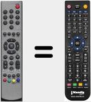 T&eacute;l&eacute;commande pour remplacer RC371