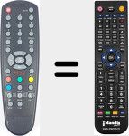 Télécommande pour remplacer RCMAXT