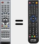 Télécommande pour remplacer RG405PVRS2