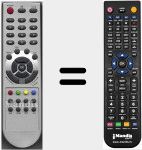 T&eacute;l&eacute;commande pour remplacer SL305VERS2