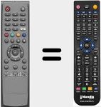 T&eacute;l&eacute;commande pour remplacer DSR50017