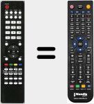 T&eacute;l&eacute;commande pour remplacer RCF301