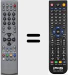 T&eacute;l&eacute;commande pour remplacer H30REM0001