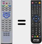 T&eacute;l&eacute;commande pour remplacer N42REM0002