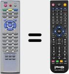 T&eacute;l&eacute;commande pour remplacer N50REM0001