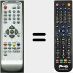 T&eacute;l&eacute;commande pour remplacer RC00020