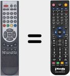 T&eacute;l&eacute;commande pour remplacer S15RMC0002