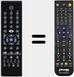 T&eacute;l&eacute;commande pour remplacer DXH290