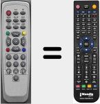 T&eacute;l&eacute;commande pour remplacer RC281