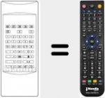 Télécommande pour remplacer TC140