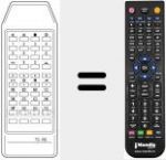 T&eacute;l&eacute;commande pour remplacer TC152