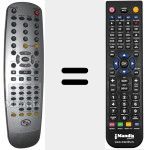 Télécommande pour remplacer 35878650