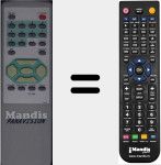 T&eacute;l&eacute;commande pour remplacer 3022