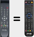 T&eacute;l&eacute;commande pour remplacer 5652 23 53