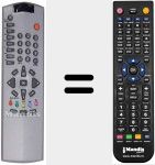 Télécommande pour remplacer UH1187F