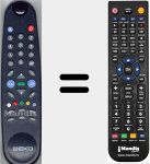 T&eacute;l&eacute;commande pour remplacer 20B3M07